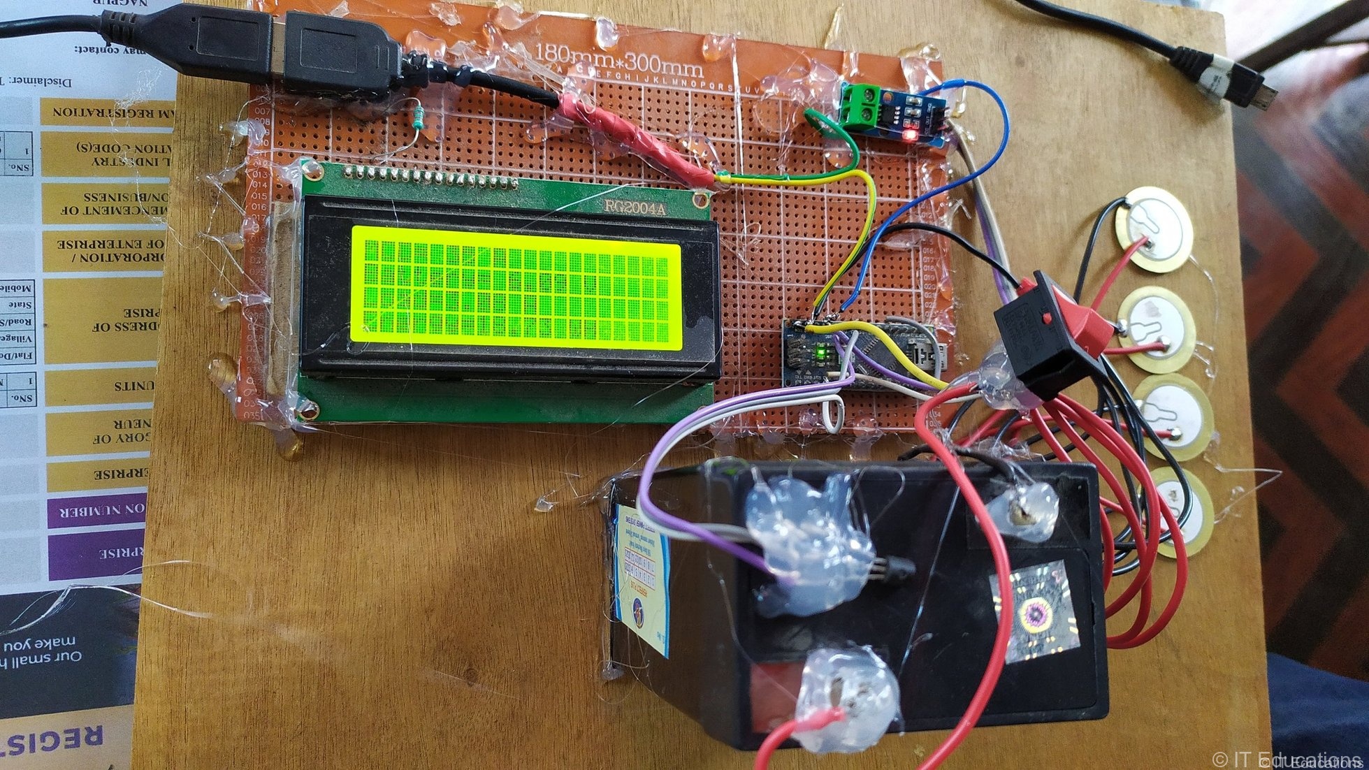 Engineering Project Maker in Nagpur - Foot Pedal Power Generator3